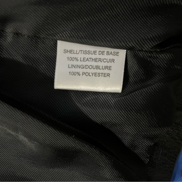 Halogen 100% Genuine Leather Black Moto Jacket Size XS - Picture 3 of 6